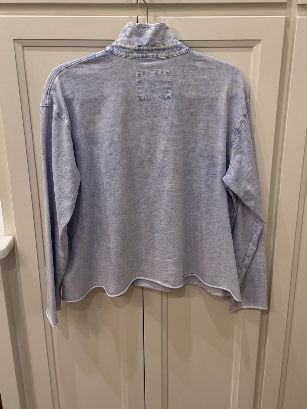 Frank and Eileen. Patrick popover Henley.  Vintage Jersey Size Medium - Picture 2 of 2
